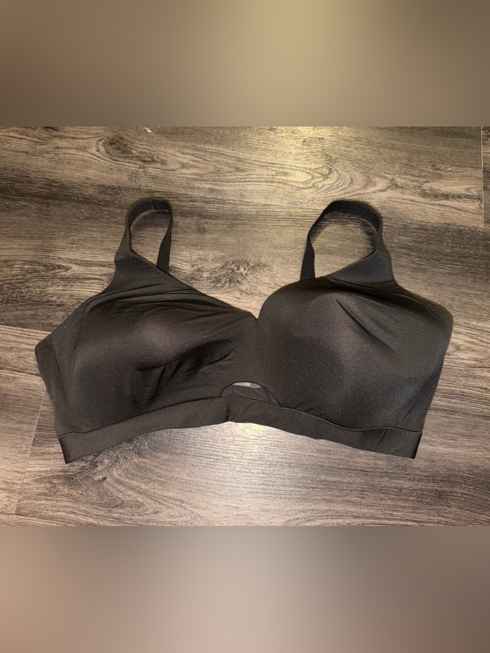 Cacique Black Wireless Smooth-Cup Bra